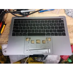 Space Grey Top Case Palmrest Keyboard Housing 13" MacBook PRO 2019 A2159 Used