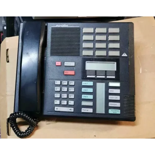 Nortel Norstar Meridian Phone - Black (M7310) Made in Canada or Mexico USED