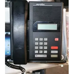 Used Nortel M7100 NT8B14 Black 1 Button Digital Telephone Made in Canada